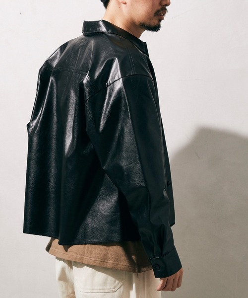 JOURNAL STANDARD relume(ジャーナルスタンダード レリューム)の「CALIFORNIA バジャードッグ ショートジャケット(ブルゾン・メンズ・ブラック/ブラック系その他/ブラック系その他2・SMALL/MEDIUM/LARGE)」の10枚目の写真