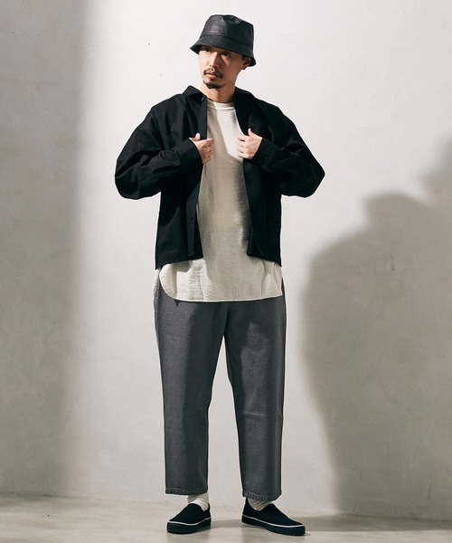 JOURNAL STANDARD relume(ジャーナルスタンダード レリューム)の「CALIFORNIA バジャードッグ ショートジャケット(ブルゾン・メンズ・ブラック/ブラック系その他/ブラック系その他2・SMALL/MEDIUM/LARGE)」の12枚目の写真