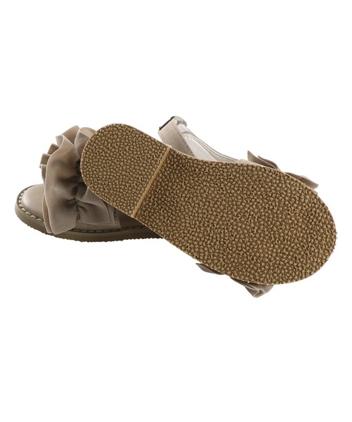 BRANSHES（ブランシェス）の「フリルサンダル（サンダル・キッズ・キャメル/フューシャピンク/ブラック/ライトグレー/ベージュ・17cm/18cm/20cm/19cm/15cm/16cm/21cm/14cm）」の19枚目の写真