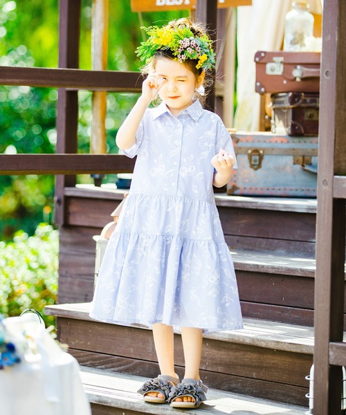 BRANSHES（ブランシェス）の「フリルサンダル（サンダル・キッズ・キャメル/フューシャピンク/ブラック/ライトグレー/ベージュ・17cm/18cm/20cm/19cm/15cm/16cm/21cm/14cm）」の11枚目の写真