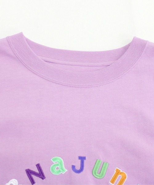 RNA（アールエヌエー）の「M1610 ＲＮＡ ＪＵＮＫロンＴ（Tシャツ/カットソー・レディース・ブラック/ベージュ/ラベンダー・MEDIUM）」の14枚目の写真