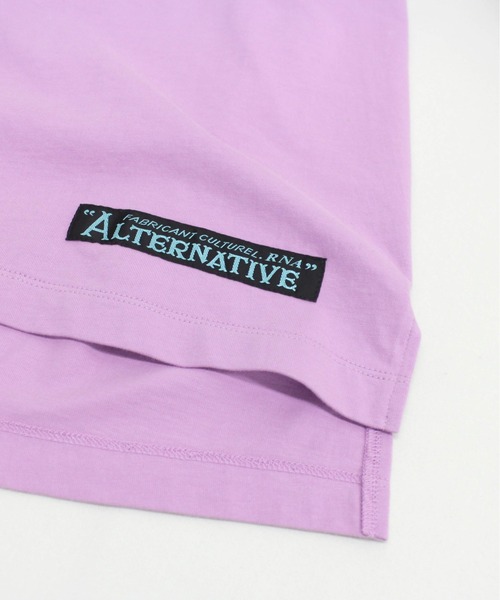 RNA（アールエヌエー）の「M1610 ＲＮＡ ＪＵＮＫロンＴ（Tシャツ/カットソー・レディース・ブラック/ベージュ/ラベンダー・MEDIUM）」の16枚目の写真