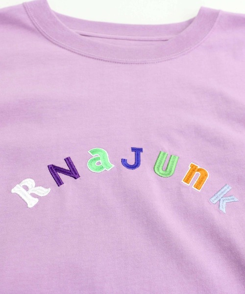 RNA（アールエヌエー）の「M1610 ＲＮＡ ＪＵＮＫロンＴ（Tシャツ/カットソー・レディース・ブラック/ベージュ/ラベンダー・MEDIUM）」の8枚目の写真