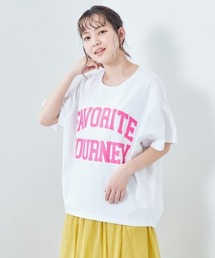ネオンカラー ロゴタックTee