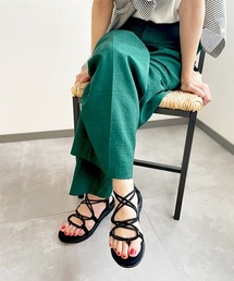 JELLY BEANS | コードストラップフラットサンダル(211-30202)JELLY BEANS(ジェリービーンズ)(サンダル)