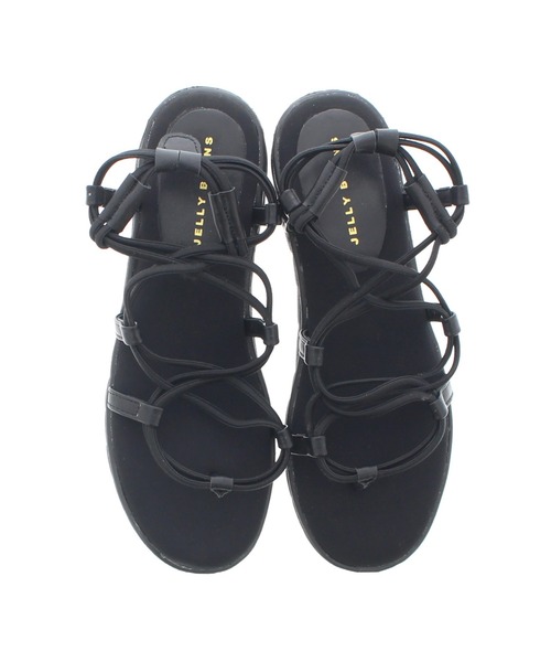 JELLY BEANS（ジェリービーンズ）の「コードストラップフラットサンダル(211-30202)JELLY BEANS(ジェリービーンズ)（サンダル・レディース・カーキ/ブラック/ベージュ・M/L/S）」の15枚目の写真