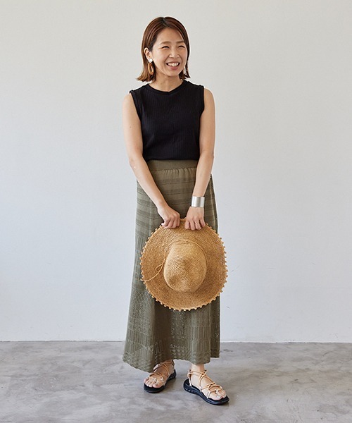 JELLY BEANS（ジェリービーンズ）の「コードストラップフラットサンダル(211-30202)JELLY BEANS(ジェリービーンズ)（サンダル・レディース・カーキ/ブラック/ベージュ・M/L/S）」の22枚目の写真