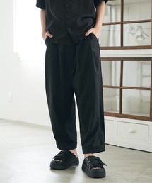 DOOPZ | DOOPZ back tuck wide slacks PT バックタックワイドスラックスパンツ(スラックス)