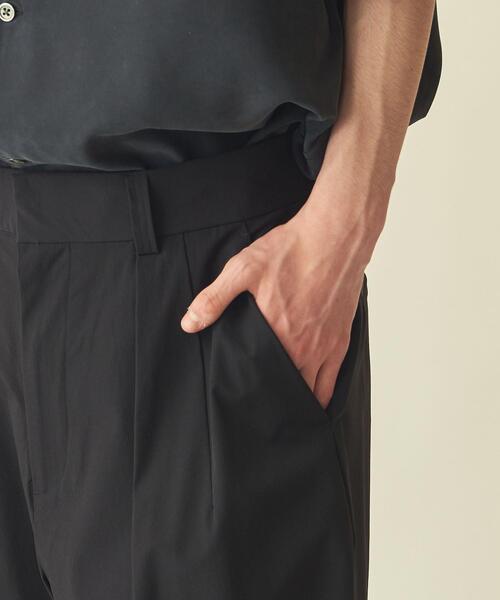 BEAUTY&YOUTH UNITED ARROWS（ビューティーアンドユースユナイテッドアローズ）の「【WEB限定】 ＜info. BEAUTY&YOUTH＞ ユルテロ バギーパンツ（その他パンツ・メンズ・ベージュ/ダークグリーン/ブラック/ワインレッド・L/S/M）」の9枚目の写真