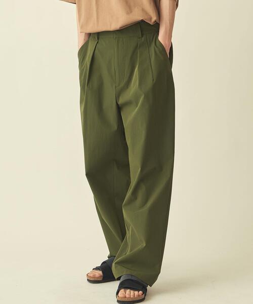 BEAUTY&YOUTH UNITED ARROWS（ビューティーアンドユースユナイテッドアローズ）の「【WEB限定】 ＜info. BEAUTY&YOUTH＞ ユルテロ バギーパンツ（その他パンツ・メンズ・ベージュ/ダークグリーン/ブラック/ワインレッド・L/S/M）」の14枚目の写真