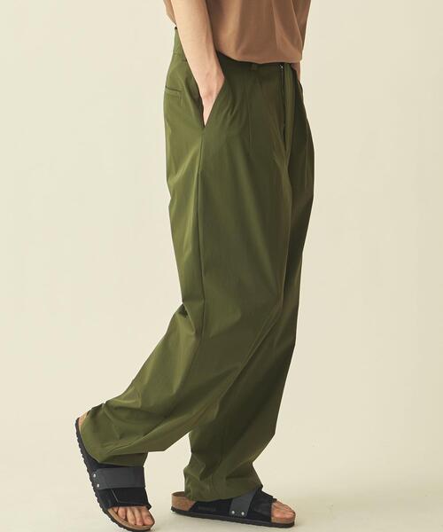 BEAUTY&YOUTH UNITED ARROWS（ビューティーアンドユースユナイテッドアローズ）の「【WEB限定】 ＜info. BEAUTY&YOUTH＞ ユルテロ バギーパンツ（その他パンツ・メンズ・ベージュ/ダークグリーン/ブラック/ワインレッド・L/S/M）」の15枚目の写真