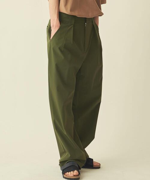 BEAUTY&YOUTH UNITED ARROWS（ビューティーアンドユースユナイテッドアローズ）の「【WEB限定】 ＜info. BEAUTY&YOUTH＞ ユルテロ バギーパンツ（その他パンツ・メンズ・ベージュ/ダークグリーン/ブラック/ワインレッド・L/S/M）」の16枚目の写真