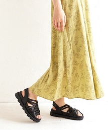 編み込みメッシュスポーツサンダル(214-30169)JELLY BEANS(ジェリービーンズ)