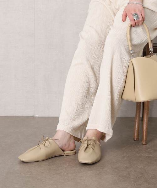 FREAK'S STORE（フリークスストア）の「▽【WEB限定】レースアップサンダル（サンダル・レディース・ブラック/ベージュ/ナチュラル・23.5cm/24.5cm/24.0cm）」の11枚目の写真