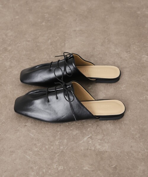 FREAK'S STORE（フリークスストア）の「▽【WEB限定】レースアップサンダル（サンダル・レディース・ブラック/ベージュ/ナチュラル・23.5cm/24.5cm/24.0cm）」の7枚目の写真