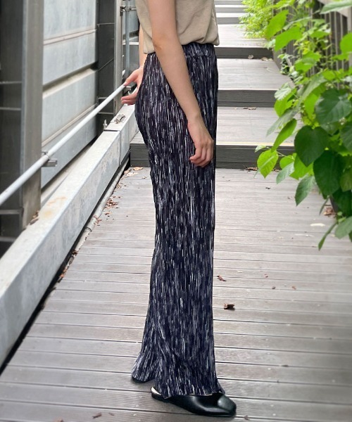 CEMONEMO（セモネモ）の「マルチパターン プリーツ イージーパンツ（その他パンツ・レディース・ブラック/ブルー/アイボリー/その他2/その他1/その他4/その他3・FREE）」の9枚目の写真