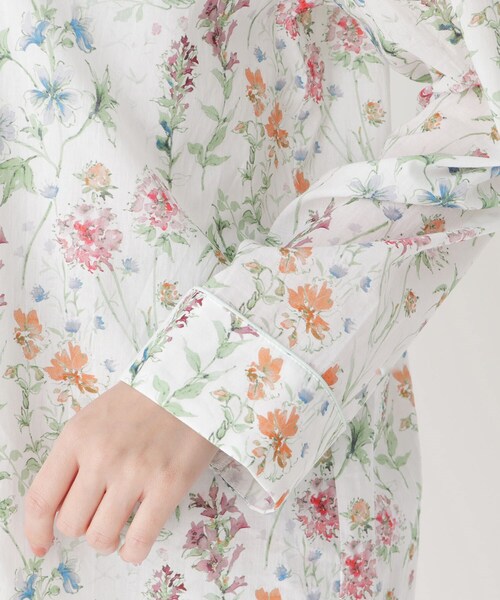 セール】コットン（綿）フラワーパジャマ（ルームウェア/パジャマ