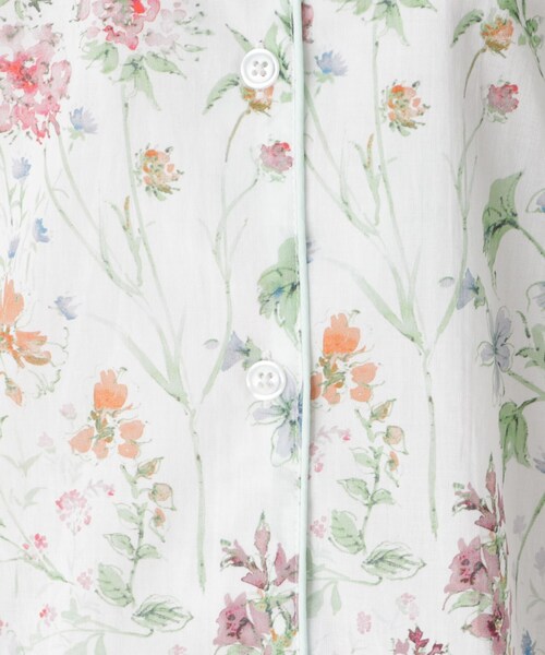 セール】コットン（綿）フラワーパジャマ（ルームウェア/パジャマ