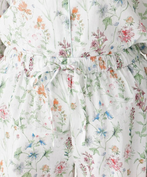 セール】コットン（綿）フラワーパジャマ（ルームウェア/パジャマ