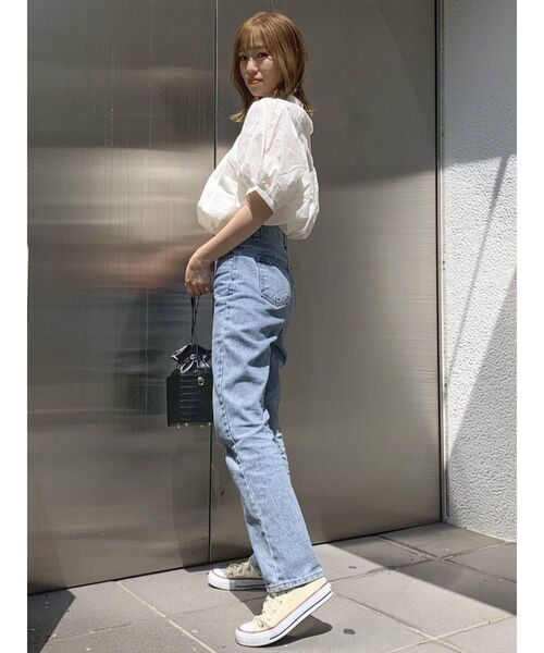 dazzlin（ダズリン）の「刺繍フラワーキャンディブラウス（シャツ/ブラウス・レディース・オフホワイト・FREE）」の5枚目の写真