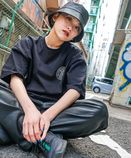 SIDEWAY STANCE（サイドウェイスタンス）の「【SIDEWAY STANCE】チャイニーズ＆サークルロゴ プリント 半袖Tシャツ（Tシャツ/カットソー・メンズ・ホワイト/ブラック・X-LARGE/MEDIUM/LARGE）」の10枚目の写真