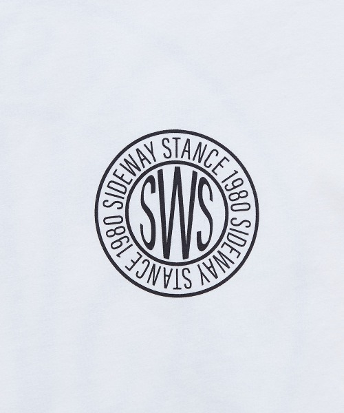 SIDEWAY STANCE（サイドウェイスタンス）の「【SIDEWAY STANCE】チャイニーズ＆サークルロゴ プリント 半袖Tシャツ（Tシャツ/カットソー・メンズ・ホワイト/ブラック・X-LARGE/MEDIUM/LARGE）」の19枚目の写真