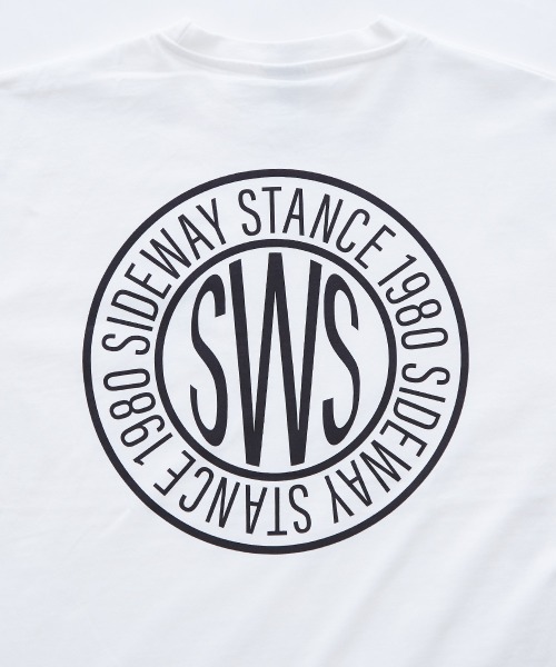 SIDEWAY STANCE（サイドウェイスタンス）の「【SIDEWAY STANCE】チャイニーズ＆サークルロゴ プリント 半袖Tシャツ（Tシャツ/カットソー・メンズ・ホワイト/ブラック・X-LARGE/MEDIUM/LARGE）」の18枚目の写真