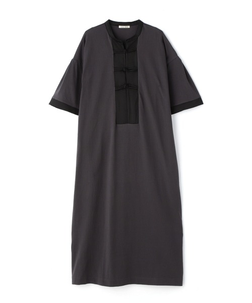 ROSE BUD（ローズバッド）の「チャイナデザインワンピース（ワンピース・レディース・ベージュ/グレー・FREE）」の5枚目の写真