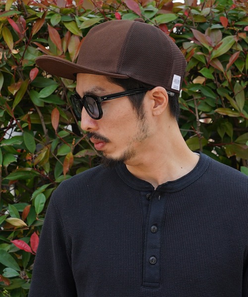 Mighty Shine（マイティシャイン）の「【Mighty Shine】FLIP CAP MESH / フリップキャップメッシュ（キャップ・メンズ・ブラック/ブラウン/ベージュ/ネイビー・FREE）」の3枚目の写真