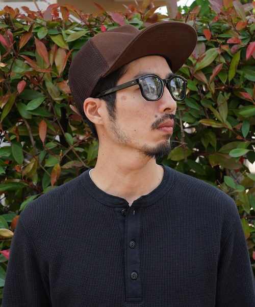 Mighty Shine（マイティシャイン）の「【Mighty Shine】FLIP CAP MESH / フリップキャップメッシュ（キャップ・メンズ・ブラック/ブラウン/ベージュ/ネイビー・FREE）」の6枚目の写真