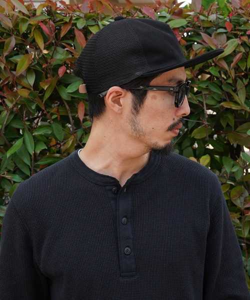 Mighty Shine（マイティシャイン）の「【Mighty Shine】FLIP CAP MESH / フリップキャップメッシュ（キャップ・メンズ・ブラック/ブラウン/ベージュ/ネイビー・FREE）」の11枚目の写真