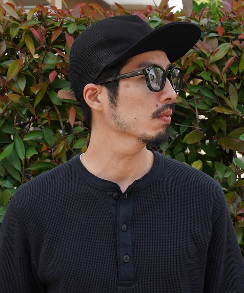 Mighty Shine（マイティシャイン）の「【Mighty Shine】FLIP CAP MESH / フリップキャップメッシュ（キャップ・メンズ・ブラック/ブラウン/ベージュ/ネイビー・FREE）」の12枚目の写真