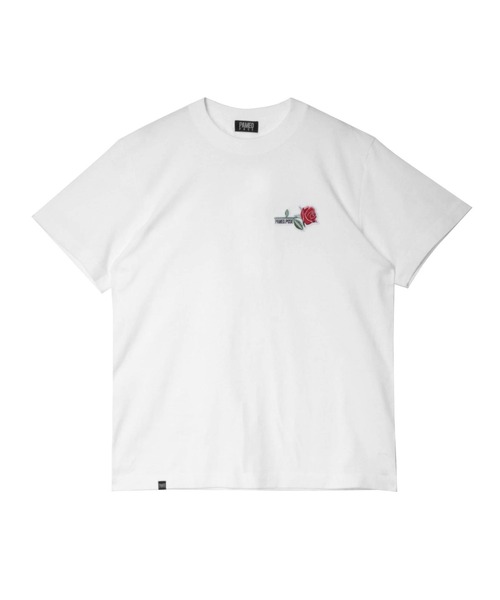 PAMEO POSE(パメオポーズ)の「Noble Rose T-shirts(シャツ/ブラウス・レディース・ホワイト/ブラック/ブラウン・SMALL)」の2枚目の写真