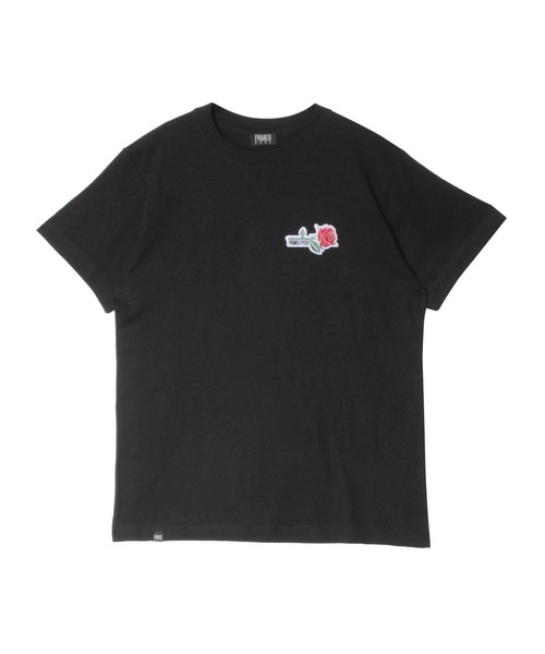 PAMEO POSE(パメオポーズ)の「Noble Rose T-shirts(シャツ/ブラウス・レディース・ホワイト/ブラック/ブラウン・SMALL)」の3枚目の写真