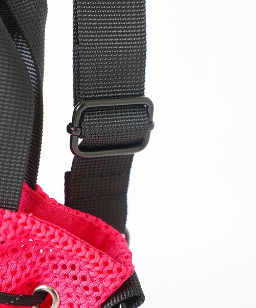 X-girl（エックスガール）の「MESH BUCKET SHOULDER BAG（ショルダーバッグ・レディース・ブラック/ピンク/ブルー・ONE SIZE）」の15枚目の写真