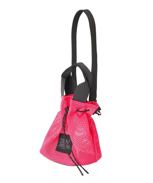X-girl（エックスガール）の「MESH BUCKET SHOULDER BAG（ショルダーバッグ・レディース・ブラック/ピンク/ブルー・ONE SIZE）」の11枚目の写真