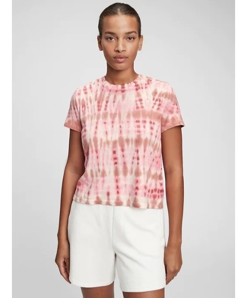 GAP(ギャップ)の「グラフィック シュランクtシャツ(Tシャツ/カットソー・レディース・ピンク/ブルー/フューシャピンク・XXS/S/XS/XL/M/L)」の3枚目の写真