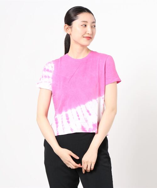 GAP(ギャップ)の「グラフィック シュランクtシャツ(Tシャツ/カットソー・レディース・ピンク/ブルー/フューシャピンク・XXS/S/XS/XL/M/L)」の9枚目の写真