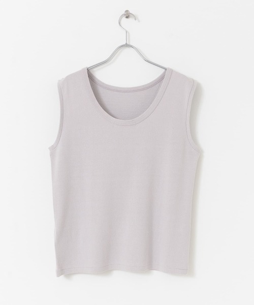 URBAN RESEARCH（アーバンリサーチ）の「シルクネップノースリーブカットソー（Tシャツ/カットソー・レディース・ブラック/オフホワイト/グレー系その他・FREE）」の13枚目の写真