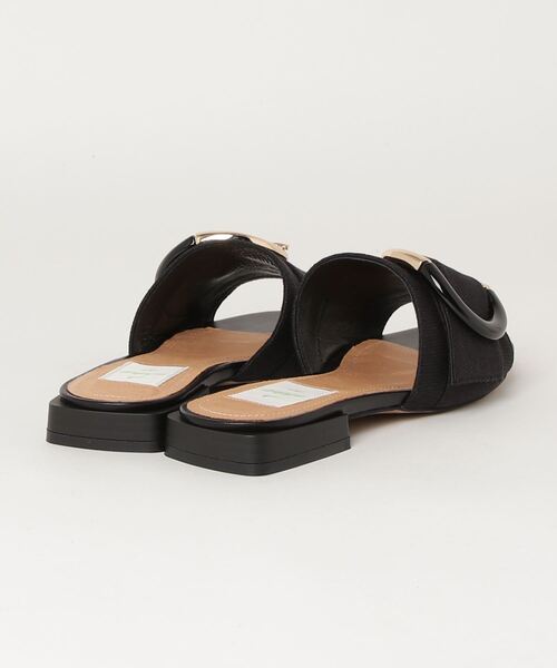 enchanted（エンチャンテッド）の「enchanted/ﾋﾞｯｸﾞﾊﾞｯｸﾙﾊﾝﾌﾟﾐｭｰﾙｻﾝﾀﾞﾙ（サンダル・レディース・ブラック/ベージュ/ダークブラウン・38/37/36）」の5枚目の写真