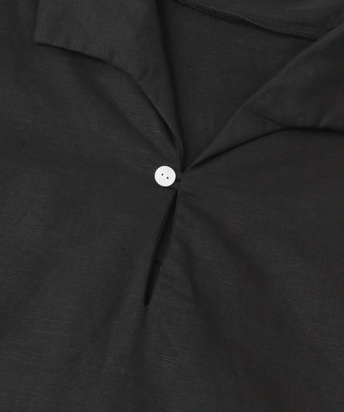 URBAN RESEARCH ROSSO MEN（アーバンリサーチロッソメン）の「『XLサイズあり』リネンスキッパーシャツ（シャツ/ブラウス・メンズ・ブラック/カーキ/ブラウン・X-LARGE/SMALL/LARGE/MEDIUM）」の12枚目の写真