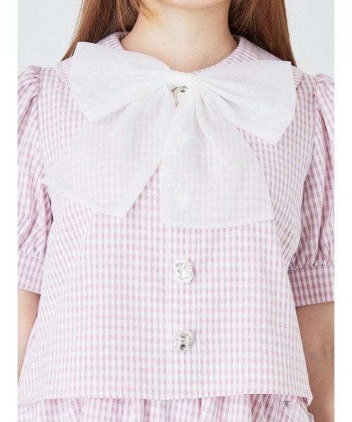 Rouge Gingham Tops ルージュギンガムトップス Rouge Gingham Tops ルージュギンガムトップス