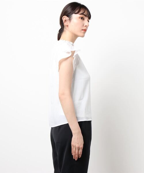 Honeys（ハニーズ）の「インナー付フリルブラウス（シャツ/ブラウス・レディース・ホワイト/ブラック/ブラウン/ピンク系その他・S/M/L）」の10枚目の写真