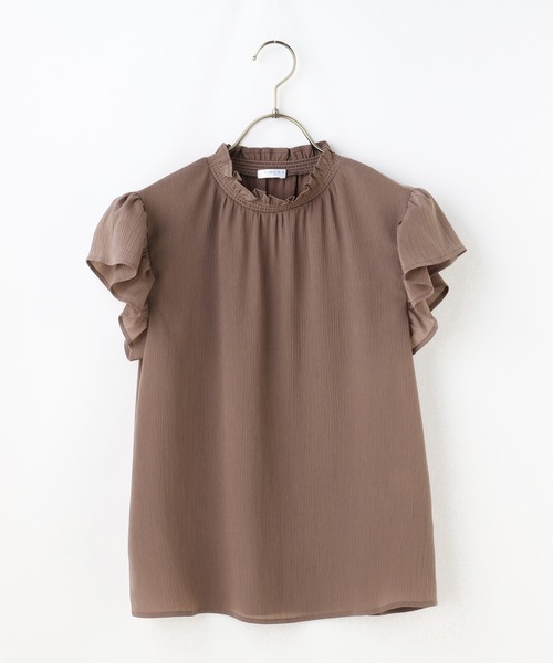 Honeys（ハニーズ）の「インナー付フリルブラウス（シャツ/ブラウス・レディース・ホワイト/ブラック/ブラウン/ピンク系その他・S/M/L）」の20枚目の写真