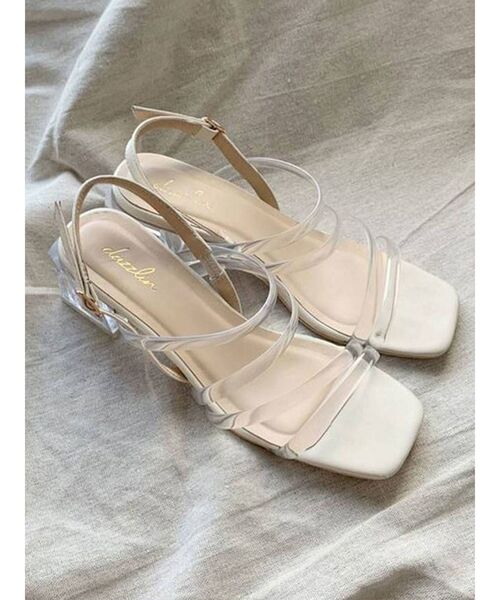 dazzlin（ダズリン）の「メニーストラップサンダル（サンダル・レディース・ブラウン/クリア・SMALL/MEDIUM/LARGE）」の16枚目の写真