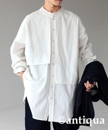 antiqua | アシンメトリーヨークシャツ(シャツ/ブラウス)