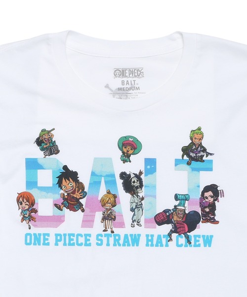 BAIT（ベイト）の「BAIT ONEPIECE ワンピース STRAWHAT CREW TEE 215-OPC-TEE-001（Tシャツ/カットソー・メンズ・ホワイト・LARGE/X-LARGE/XX-LARGE/MEDIUM）」の10枚目の写真