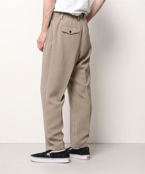 LIDNM（リドム）の「DOUBLE JACQUARD TROUSERS（スラックス・メンズ・ベージュ・SMALL/MEDIUM/LARGE）」の17枚目の写真