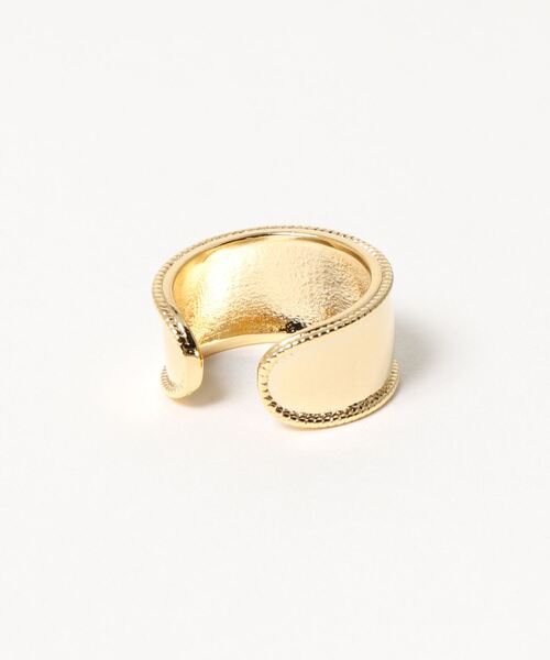 kutir(クティール)の「ワイドフレームリング(リング・レディース・ゴールド/シルバー・FREE)」の9枚目の写真