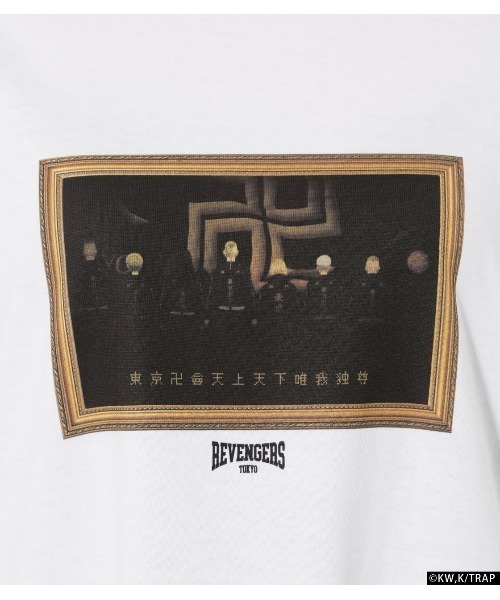 R4G（アールフォージー）の「［TVアニメ『東京リベンジャーズ』］SCENE PHOTO L/S TEE（Tシャツ/カットソー・メンズ・パープル/ホワイト・MEDIUM/LARGE/X-LARGE）」の13枚目の写真